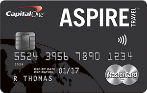 Capital One Aspire Travel Card Review Capital One Aspire Travel Card Review