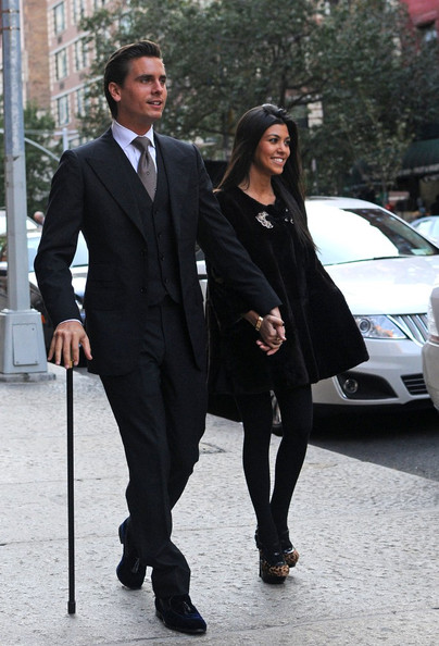 Scott Disick walking stick