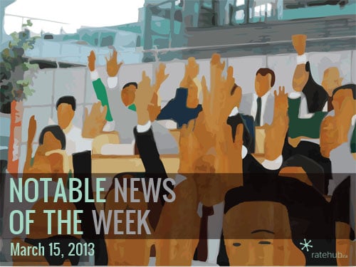 Notable News of the Week March 15 2013 Notable News of the Week March 15 2013