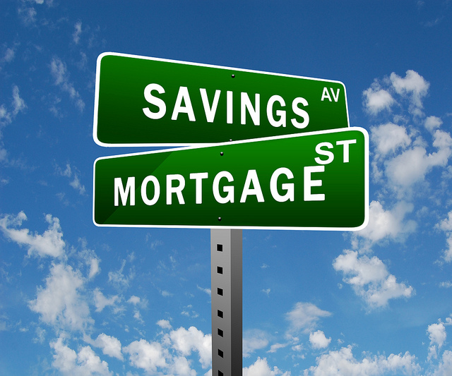 Mortgage Savings Sign