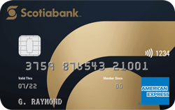 scotiabank gold american express credit card