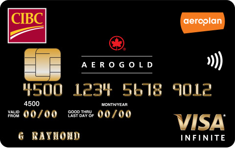 Carte Aero Or Cibc Visa Infinite Blogue Ratehub Ca