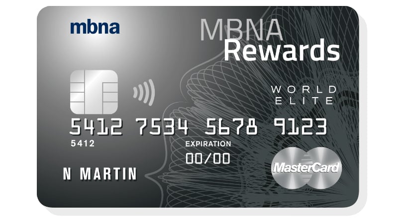 mbna rewards world elite travel insurance