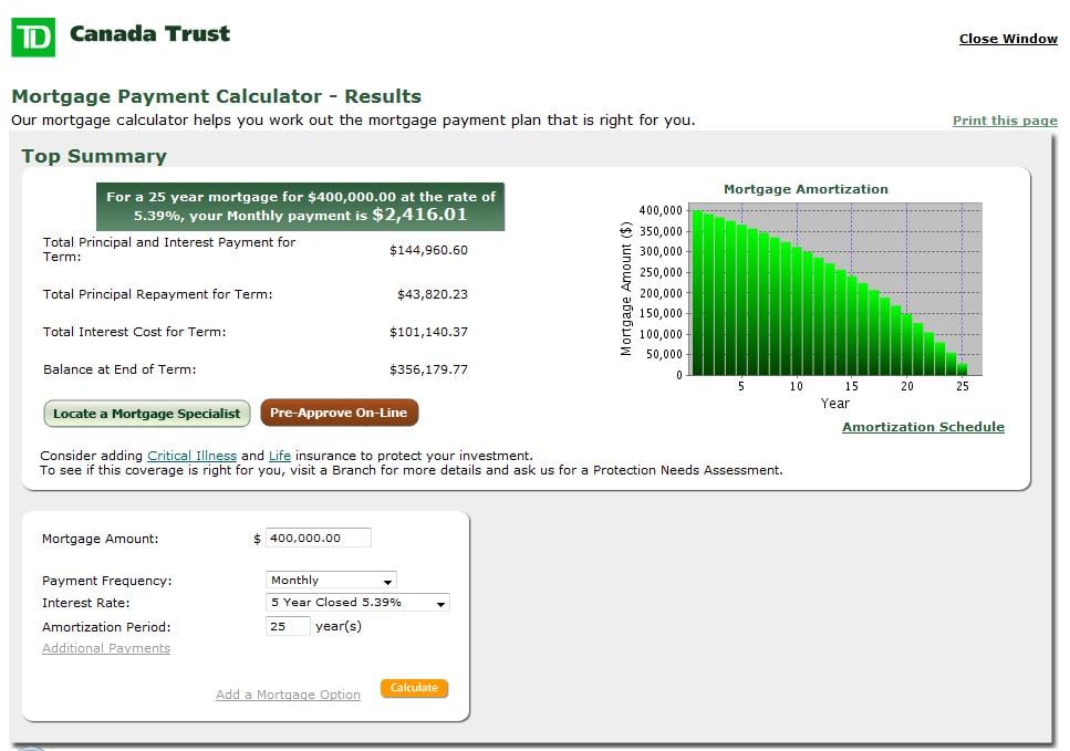 mortgage calculator battle