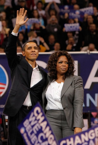 Obama and Oprah