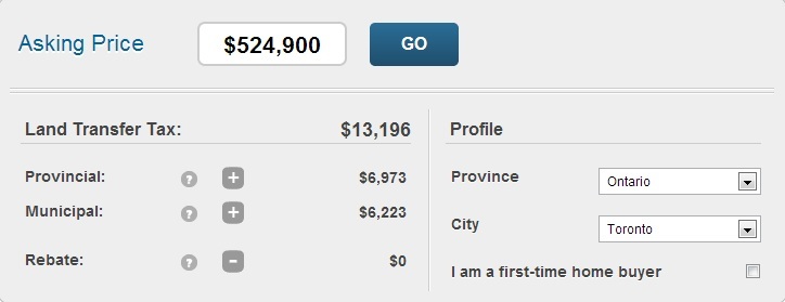 Land Transfer Tax In Toronto Ratehub ca